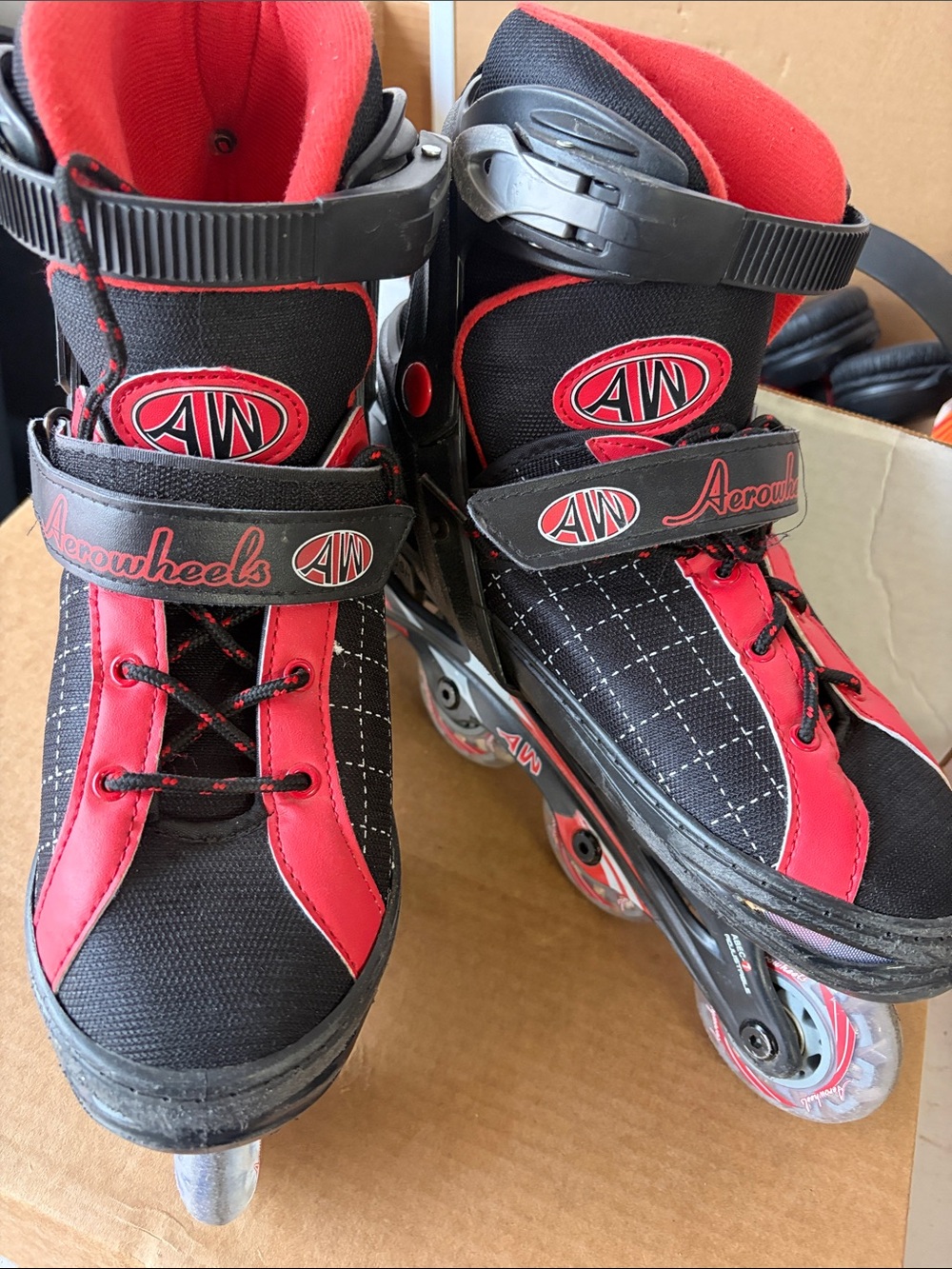Women's RollerBlades  - Black & Red